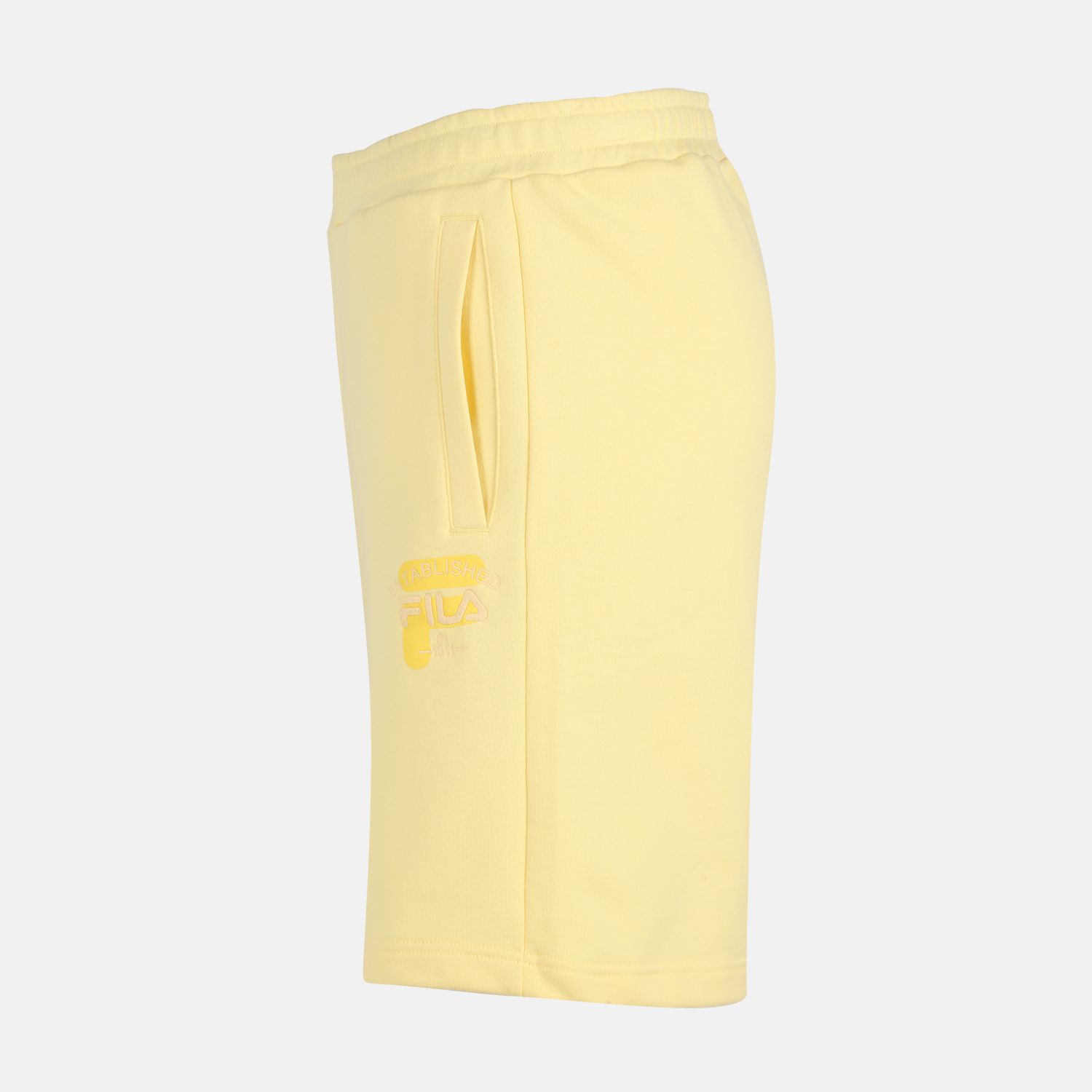 Fila Baiern Oversized Sweat Shorts pale-banana Bild 3