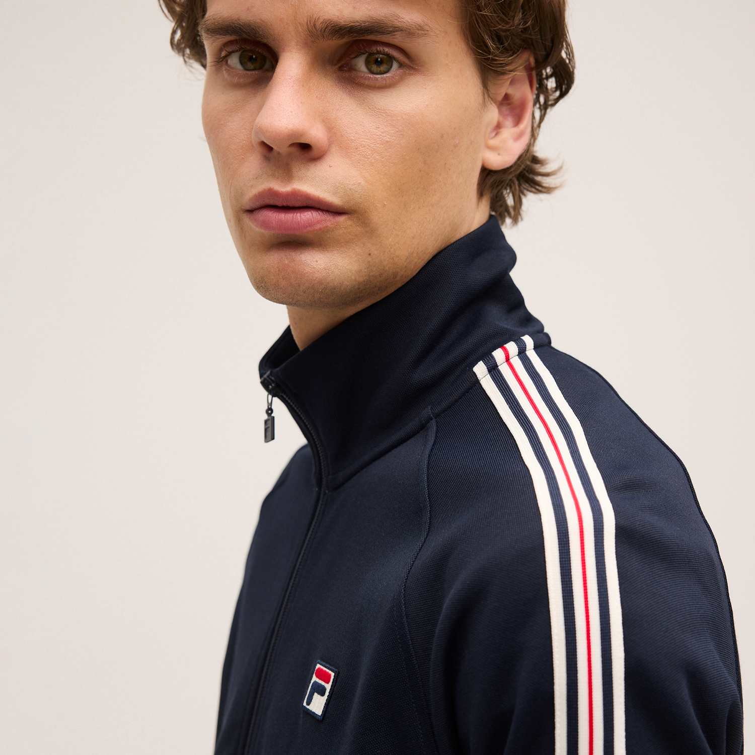 Fila BIELLA regular taped pique track jacket Bild 3