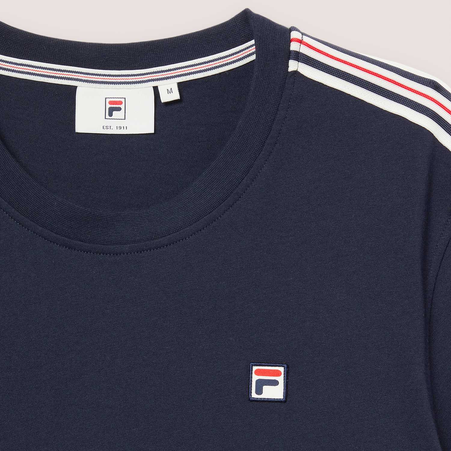 Fila BIELLA regular taped t-shirt Bild 3