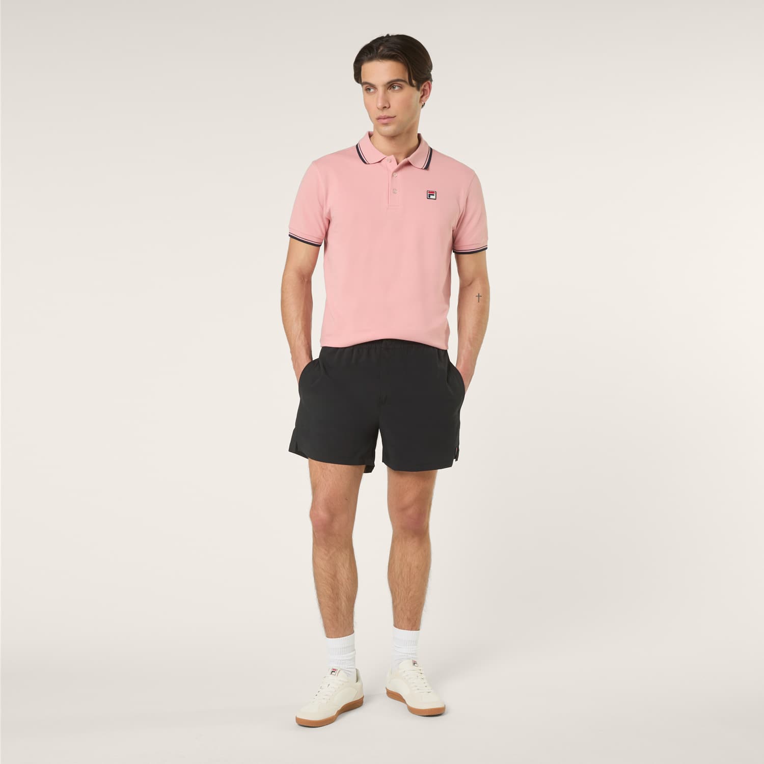 Fila BIELLA regular tipped polo shirt Bild 3