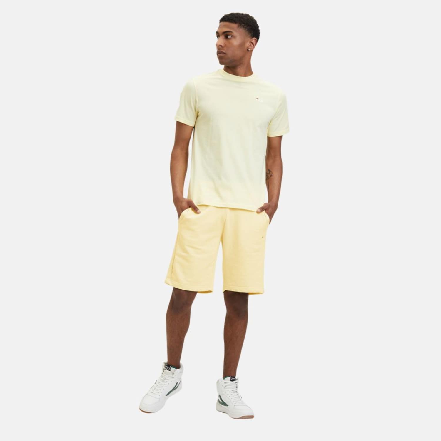 Fila BLEHEN sweat shorts french vanilla Bild 3