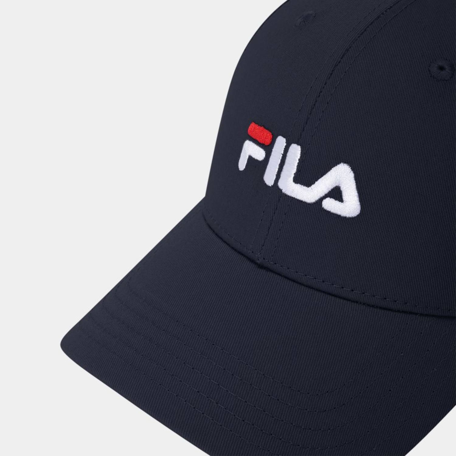 Fila BRASOV 6 panel cap with linear logo - strap back black iris Bild 3
