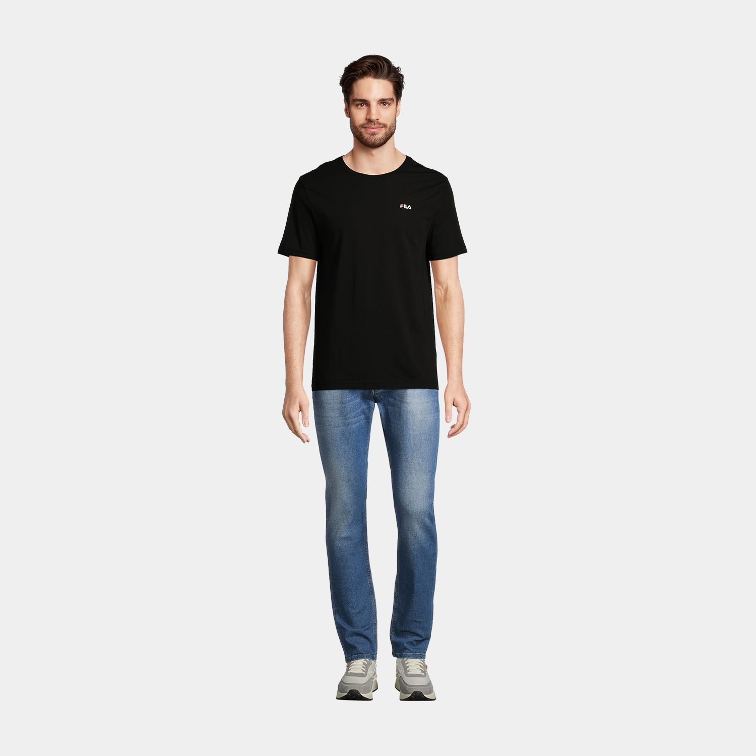 Fila BROD tee / double pack Black Bild 3