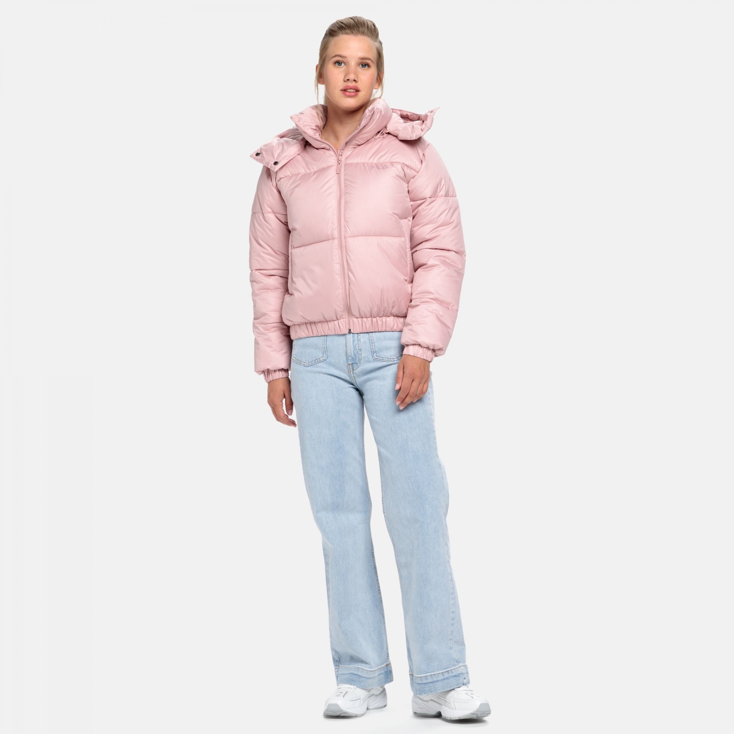 Fila pink puffer jacket 2025