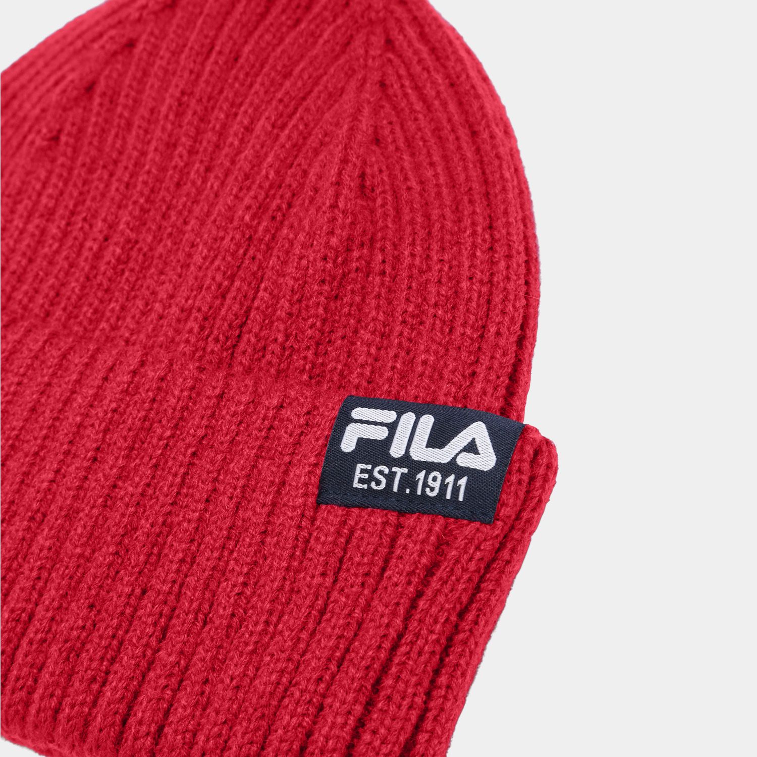 Fila Butte Fisherman Beanie With Flag Logo red Bild 3