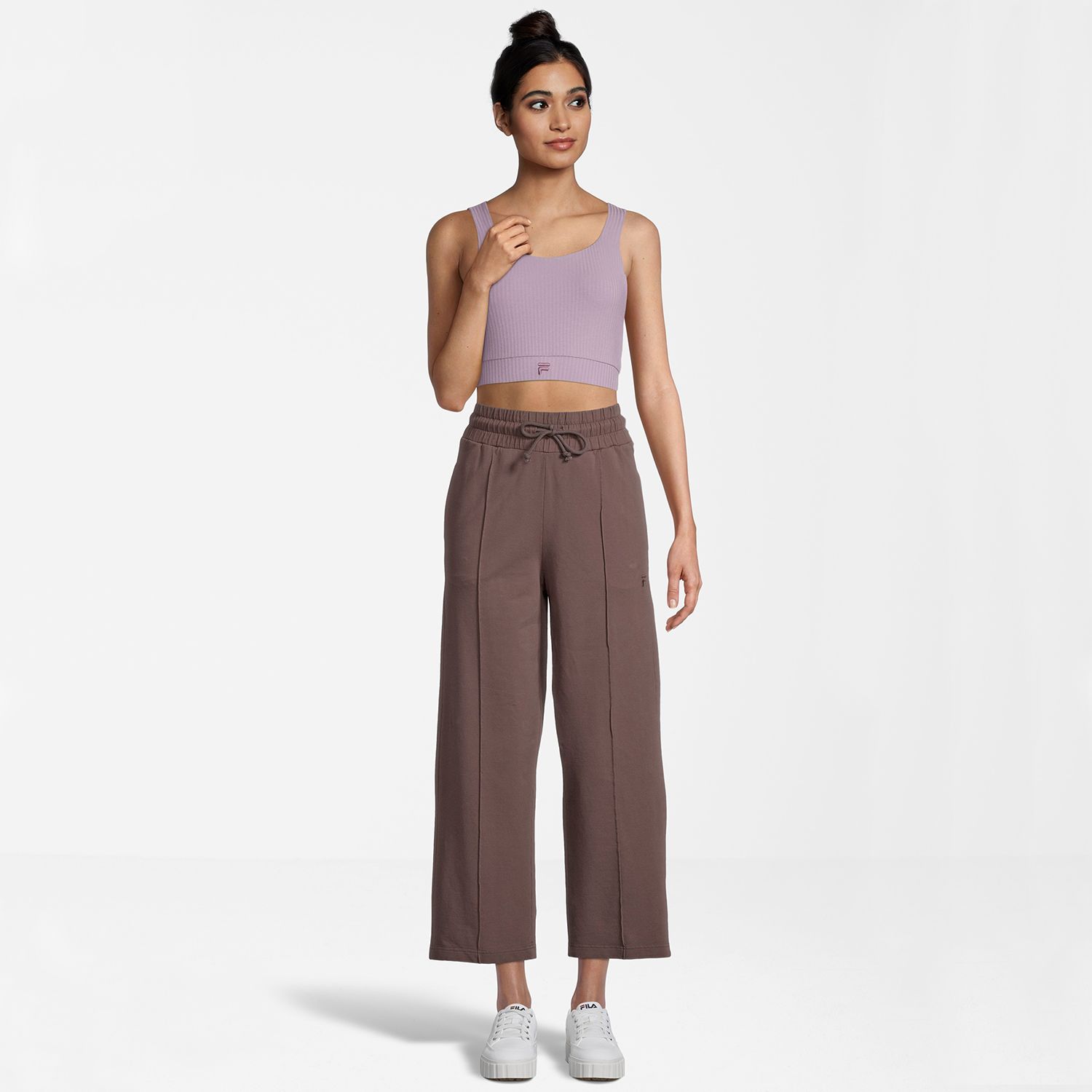 Fila Caltanissett High Waist 7/8 Pants sparrow Bild 3