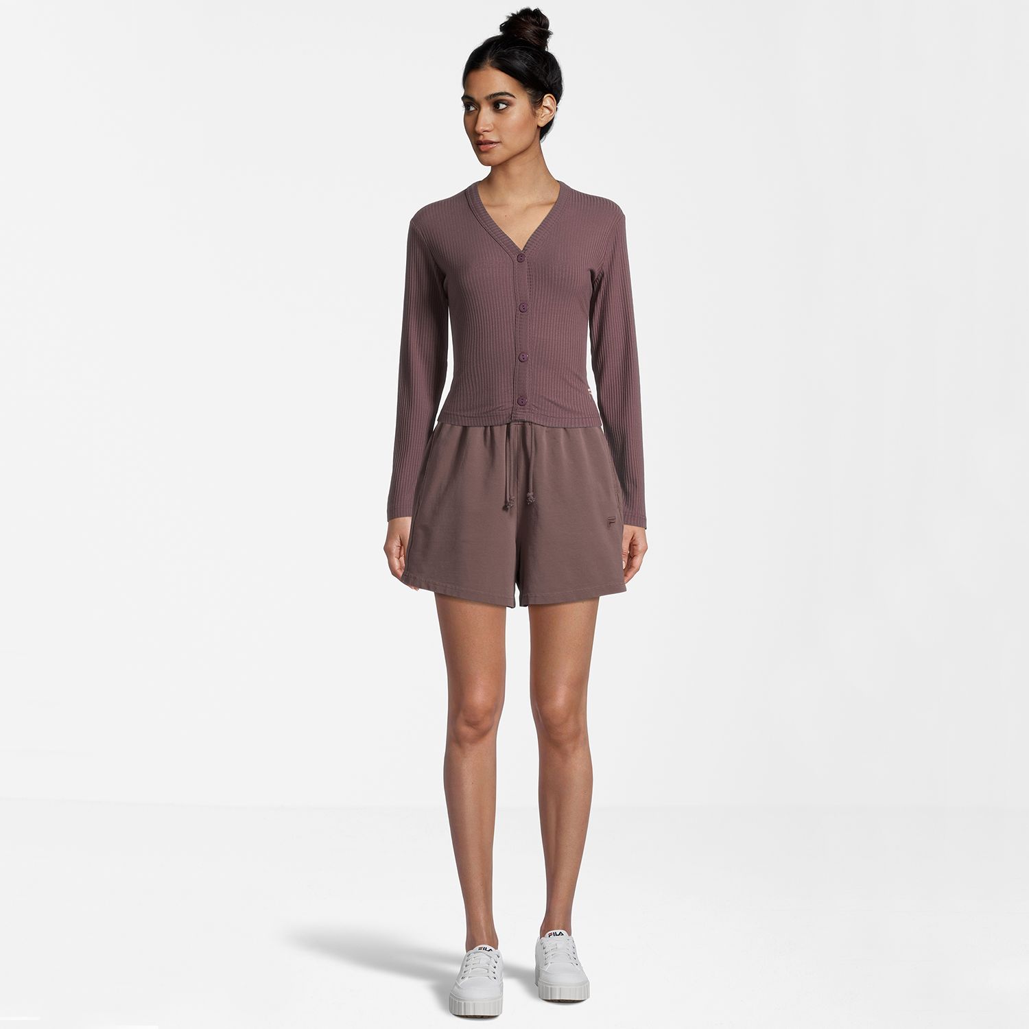 Fila Cambrils High Waist Shorts sparrow Bild 3