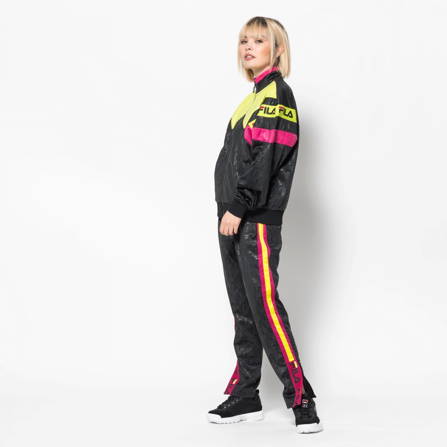 fila colour block jacket