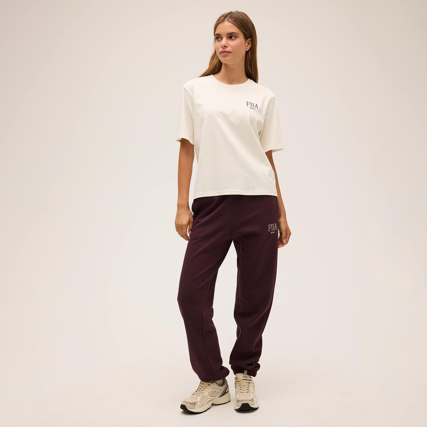 Fila CASATEIA regular graphic brushed sweatpants Bild 3