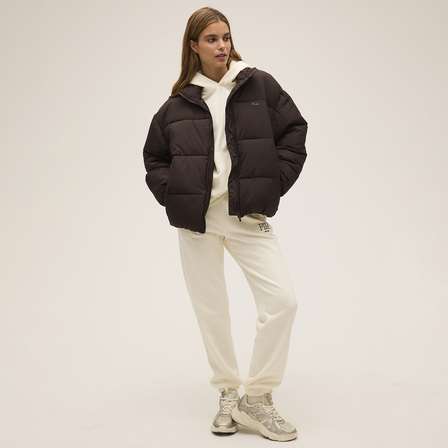 Fila CASERE relaxed puffer jacket Bild 3