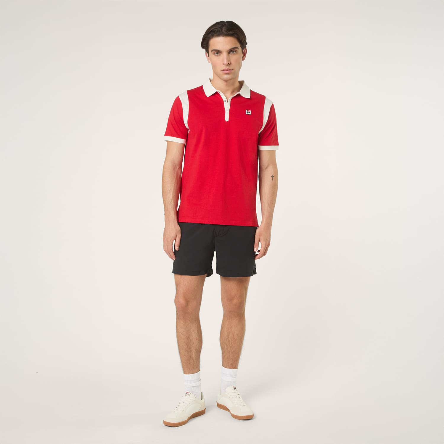 Fila CASOLI regular blocked polo shirt Bild 3