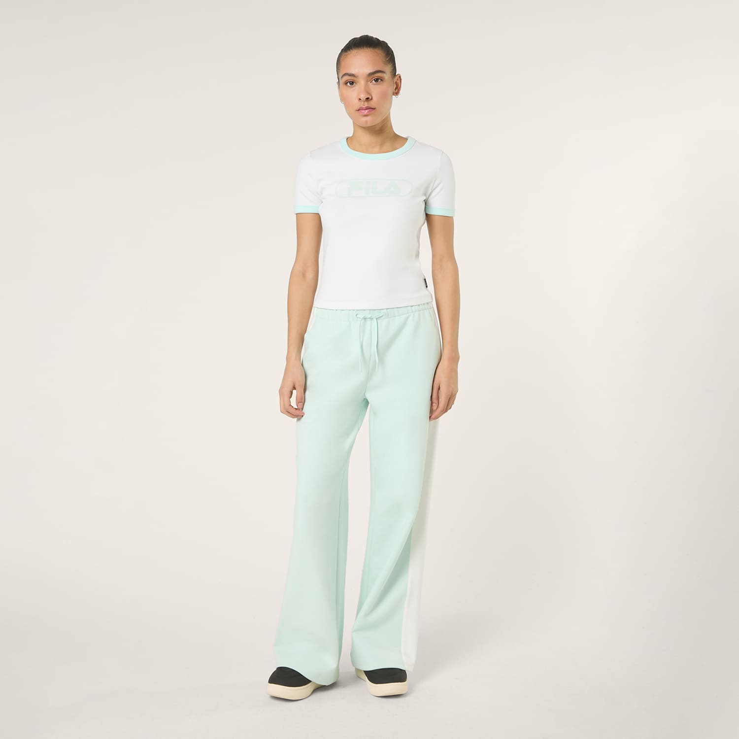 Fila CERCINA slim logo ringer baby tee Bild 3