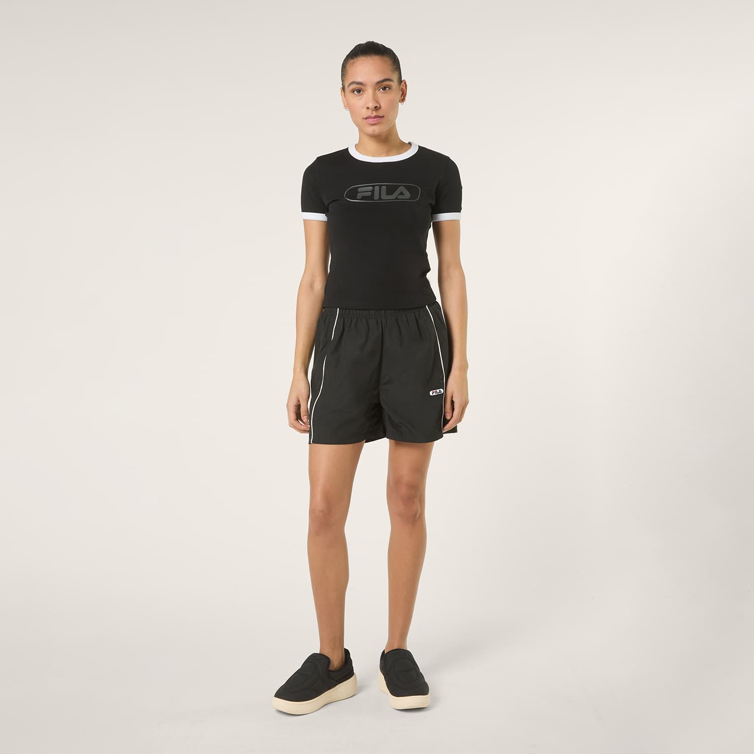 Fila CERCINA slim logo ringer baby tee Bild 3