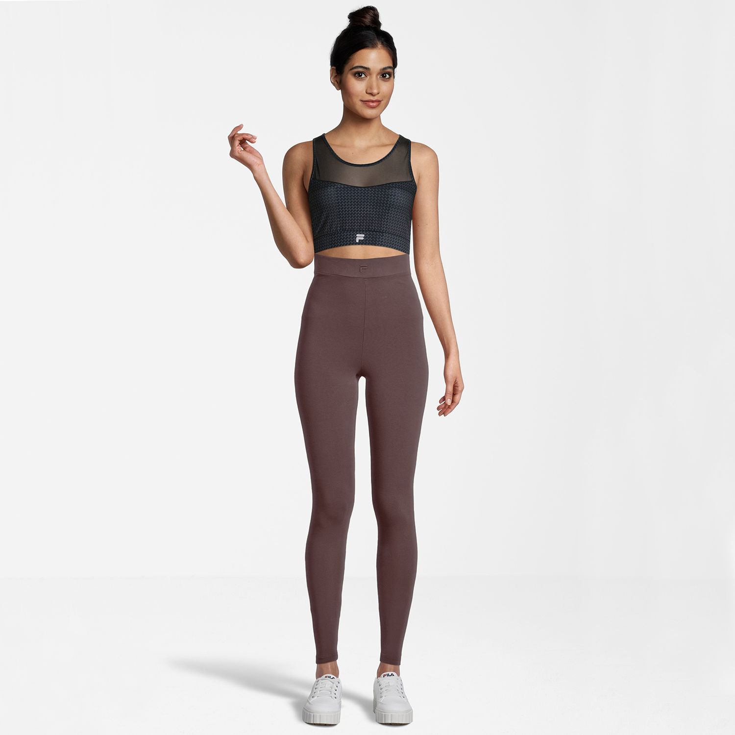 Fila Charlieu High Waist Leggings sparrow brown FILA Official
