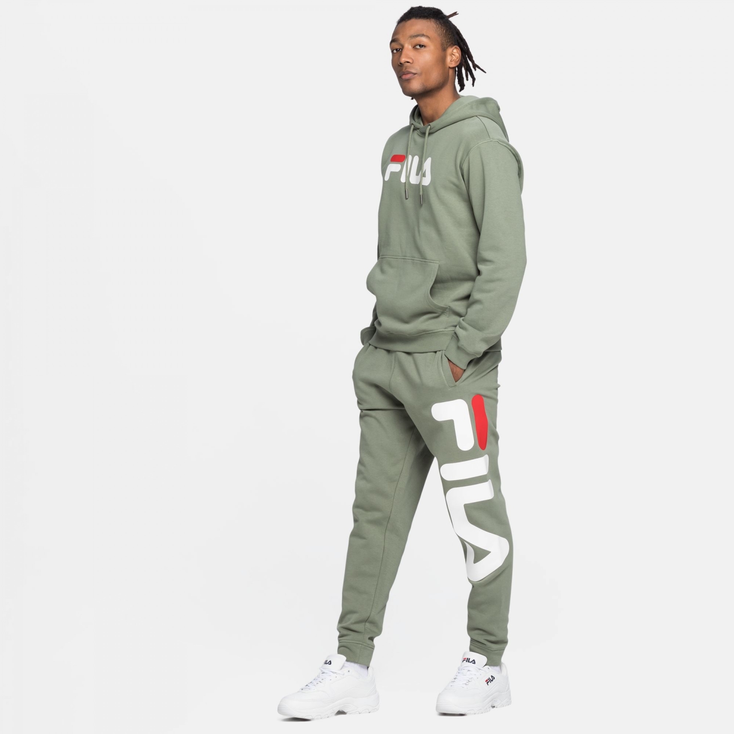 Fila Classic Pure Hoody Kangaroo sea-spray Bild 3