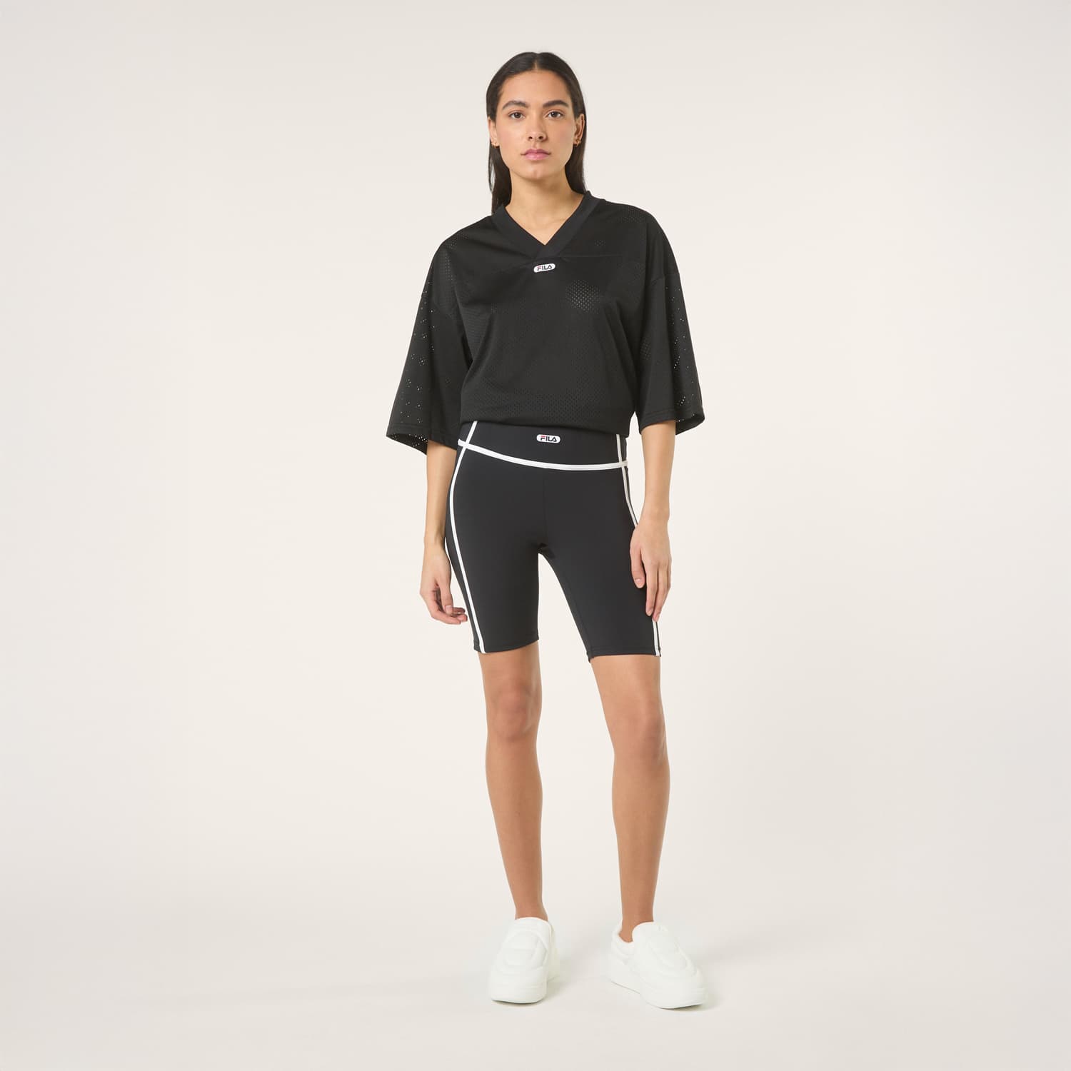 Fila CONFINI slim contrast tape shorts Bild 3