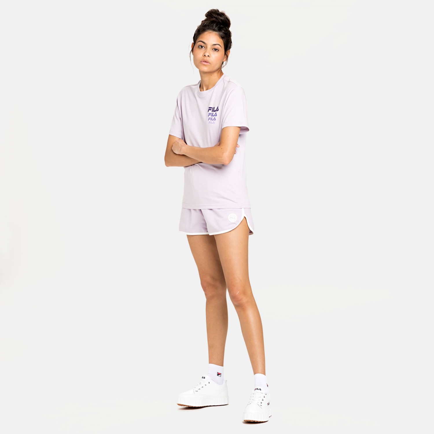 Fila Cora Tee orchid-petal Bild 3