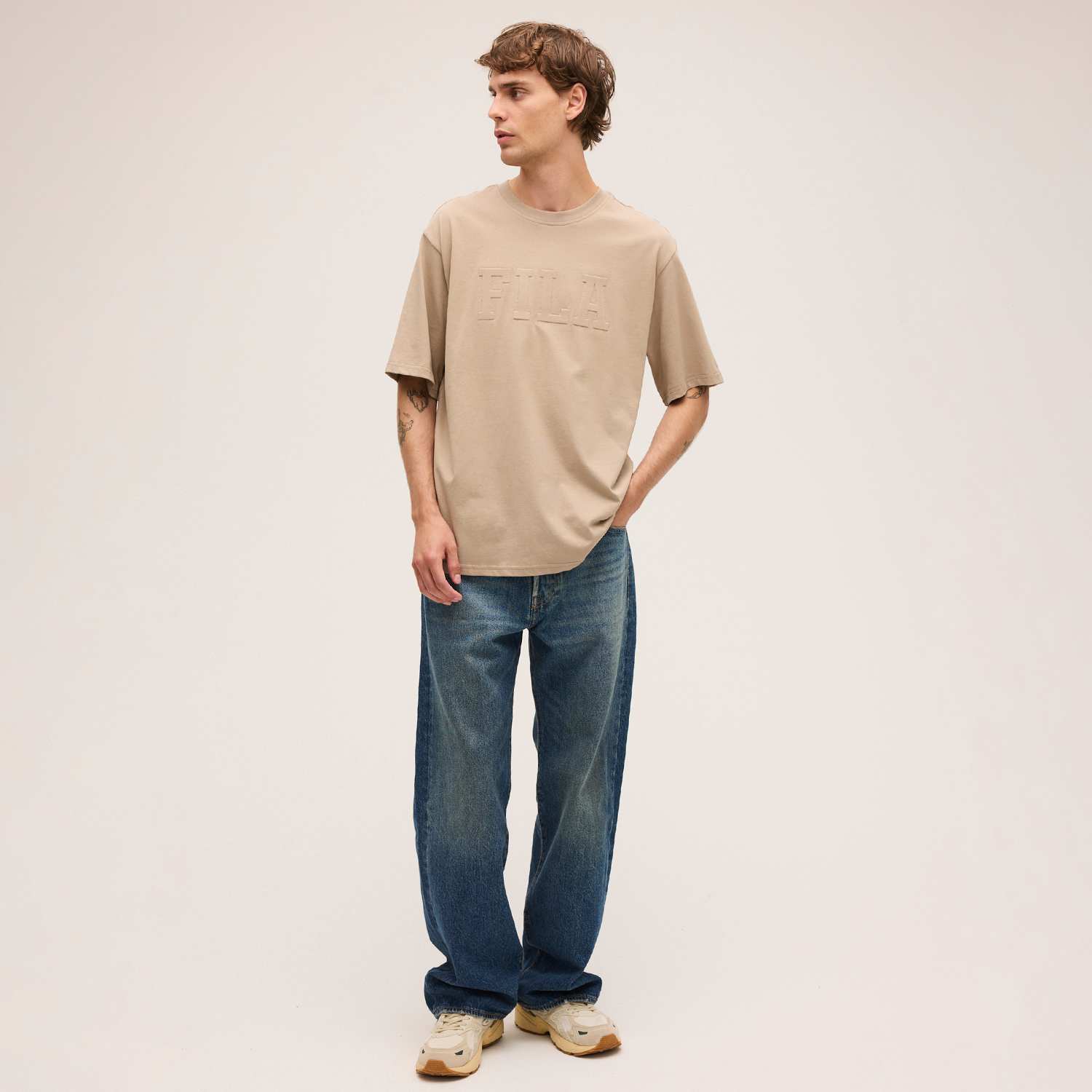 Fila COREDO loose varsity t-shirt Bild 3