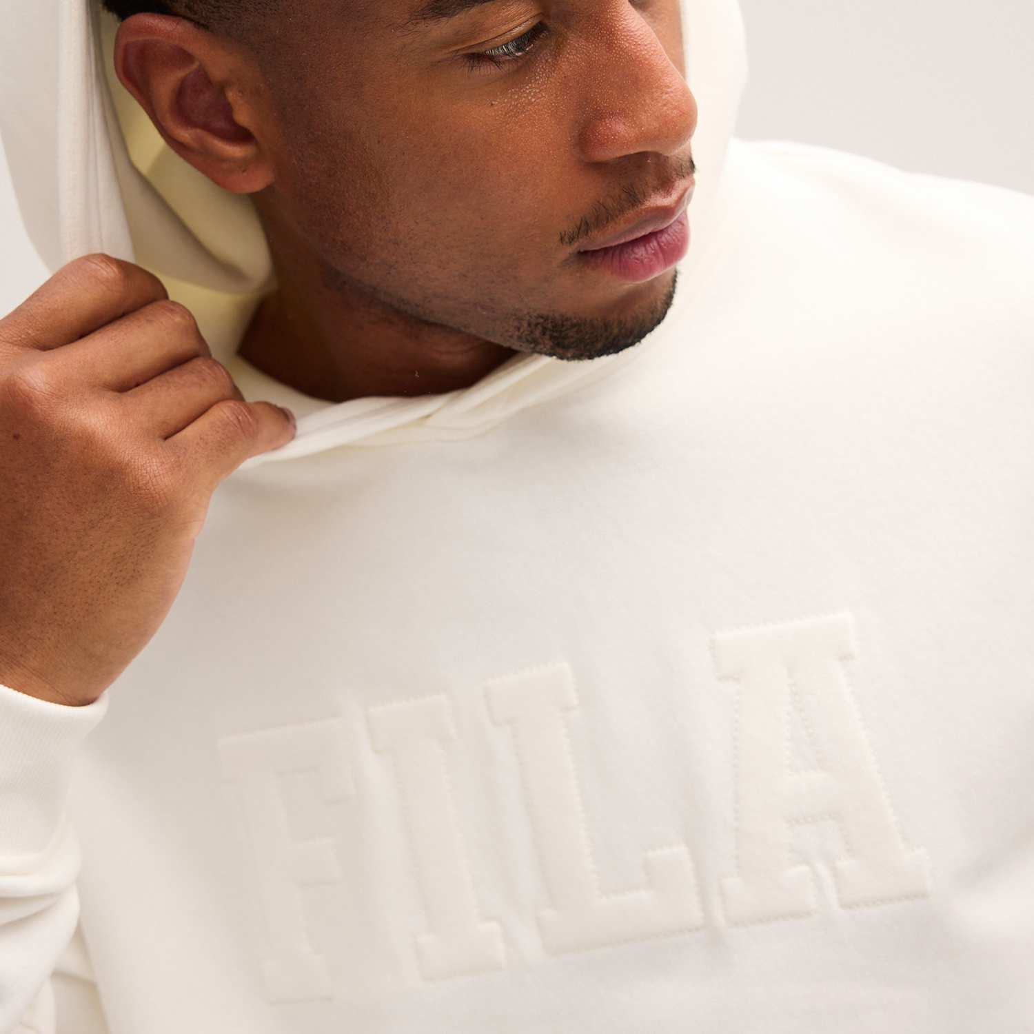 Fila COREDO realxed varsity brushed hoodie Bild 3