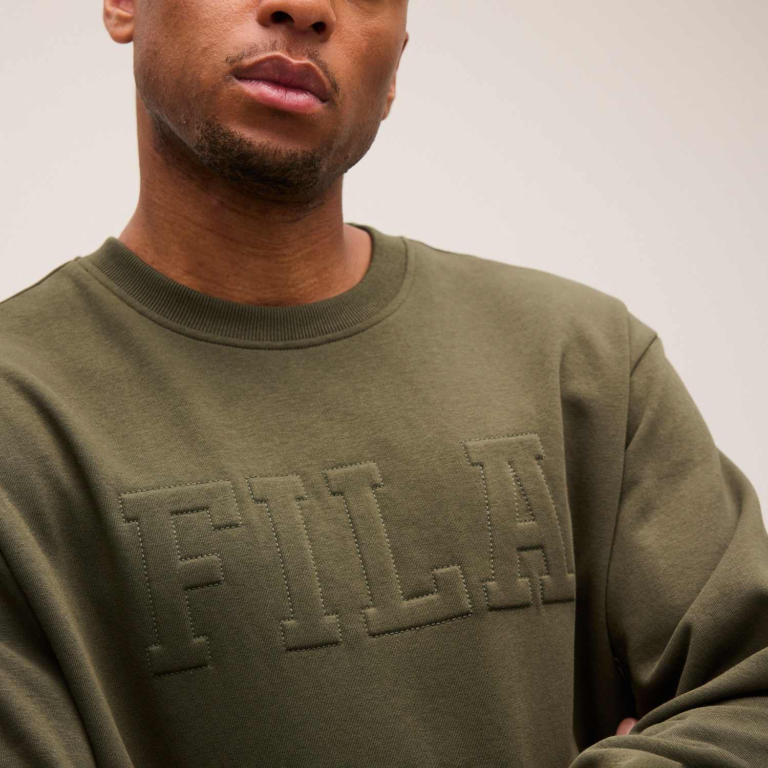 Fila COREDO relaxed varsity brushed sweatshirt Bild 3
