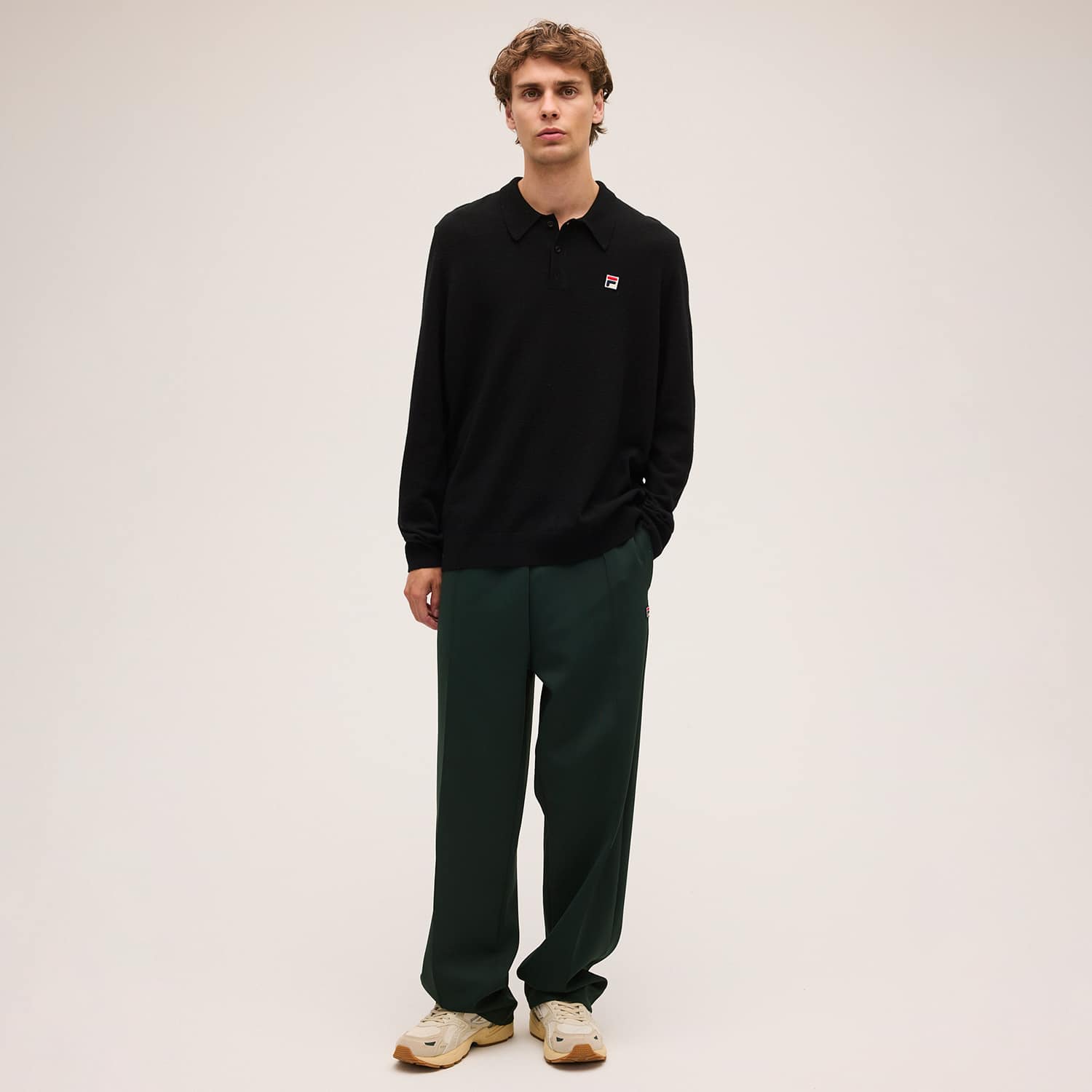 Fila COSTALTA relaxed knit polo sweather Bild 3