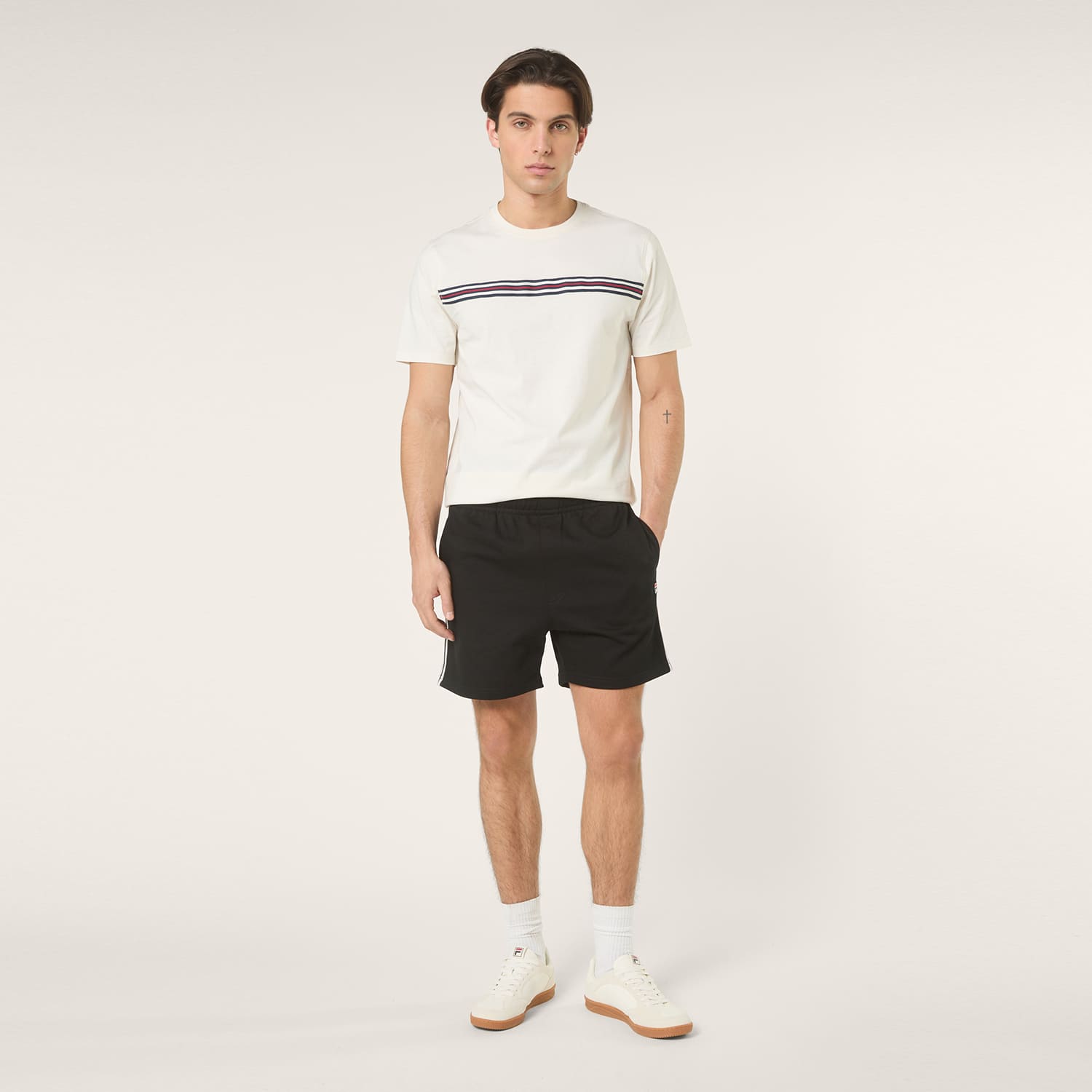 Fila DIECIMO regular heritage tape t-shirt Bild 3