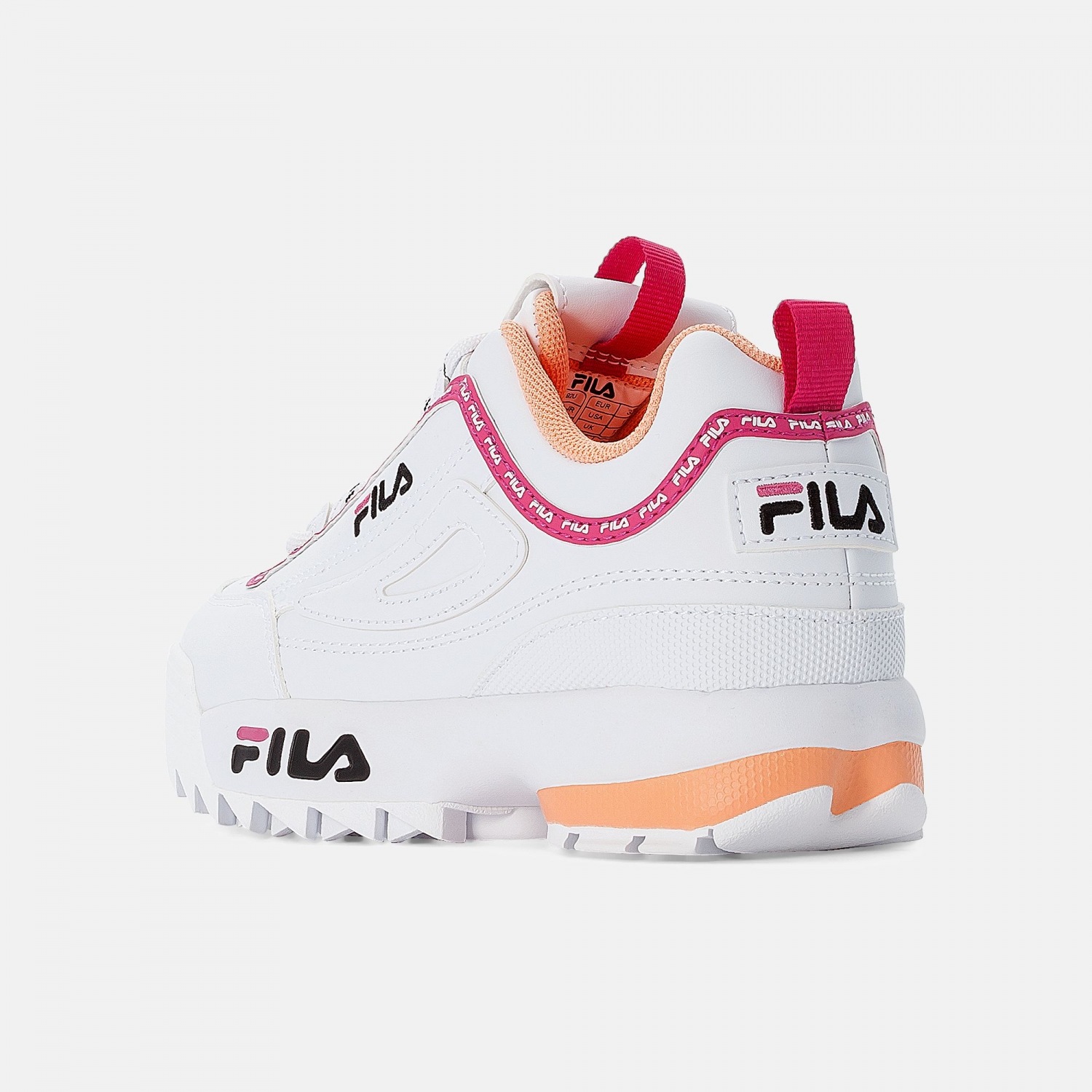 Basket fila disruptor blanche clearance