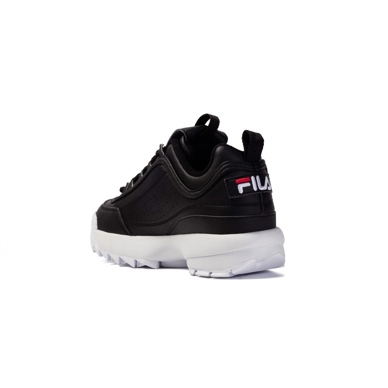 fila disruptor low white