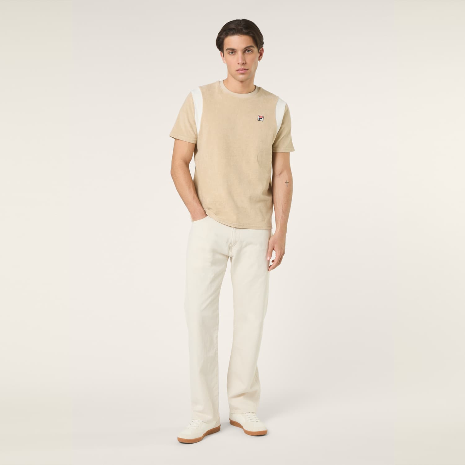 Fila EMPOLI regular blocked towelling t-shirt Bild 3