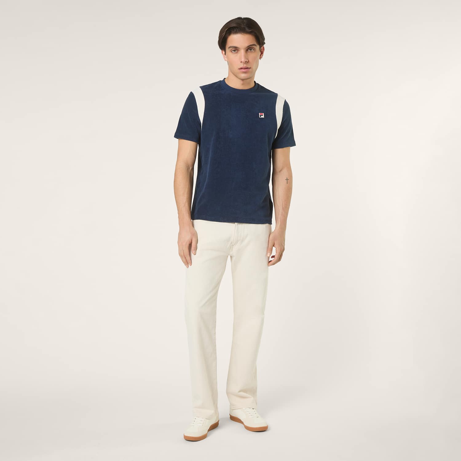 Fila EMPOLI regular blocked towelling t-shirt Bild 3