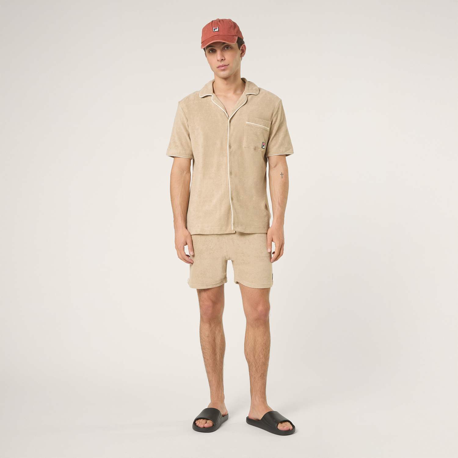 Fila EMPOLI regular towelling shorts Bild 3