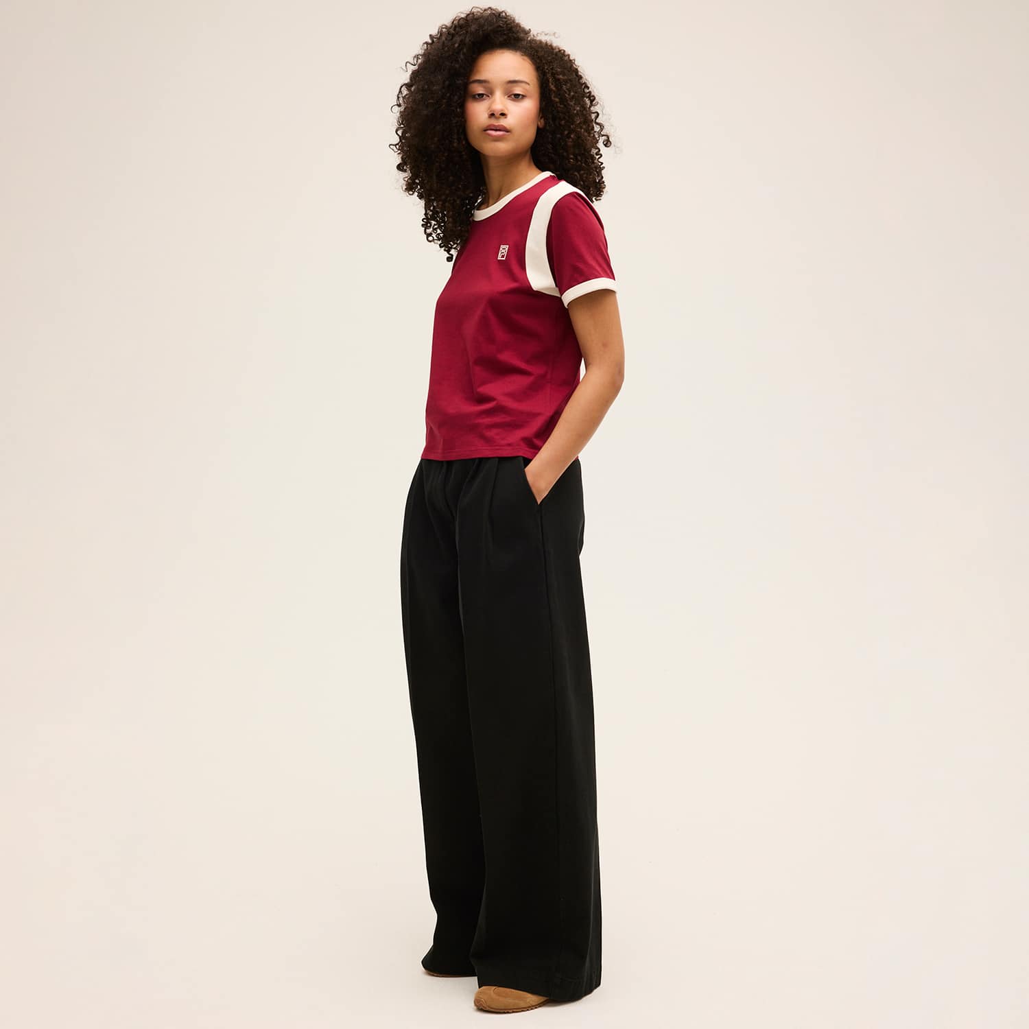 Fila FRAINA relaxed blocked logo t-shirt Bild 3