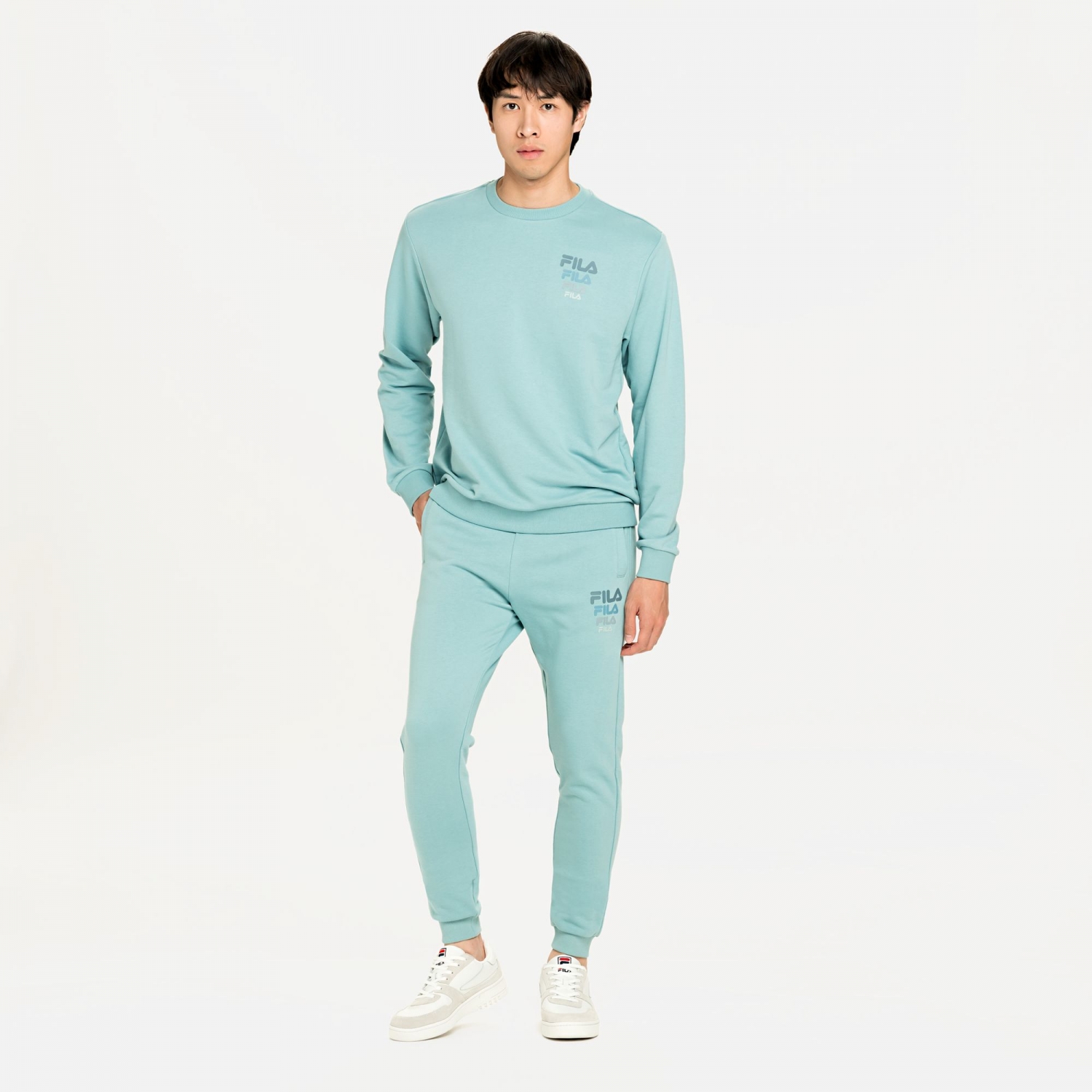 Fila Gavin Sweat Pants cameo-blue Bild 3