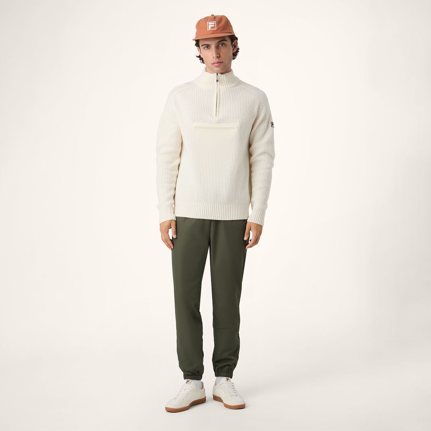 Fila GIOVANNI relaxed half-zip knit sailing sweater Bild 3
