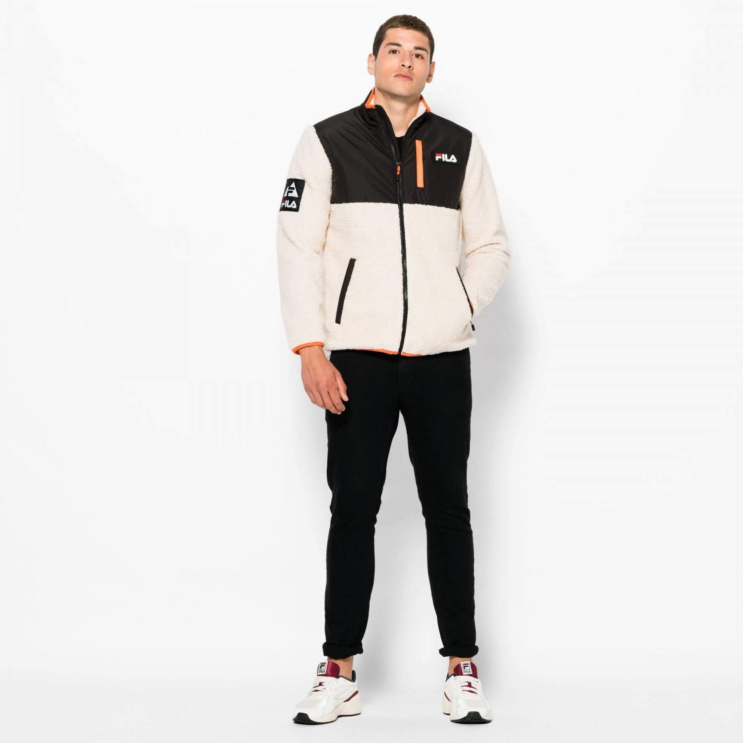 fila cream fleece