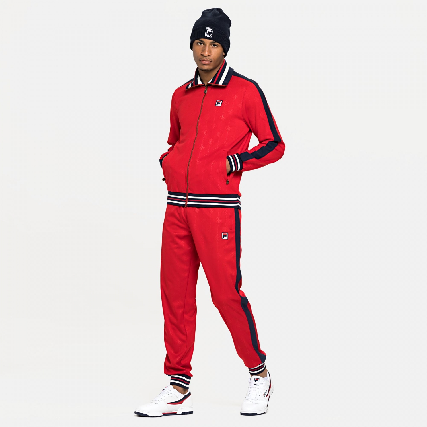 fila red pants