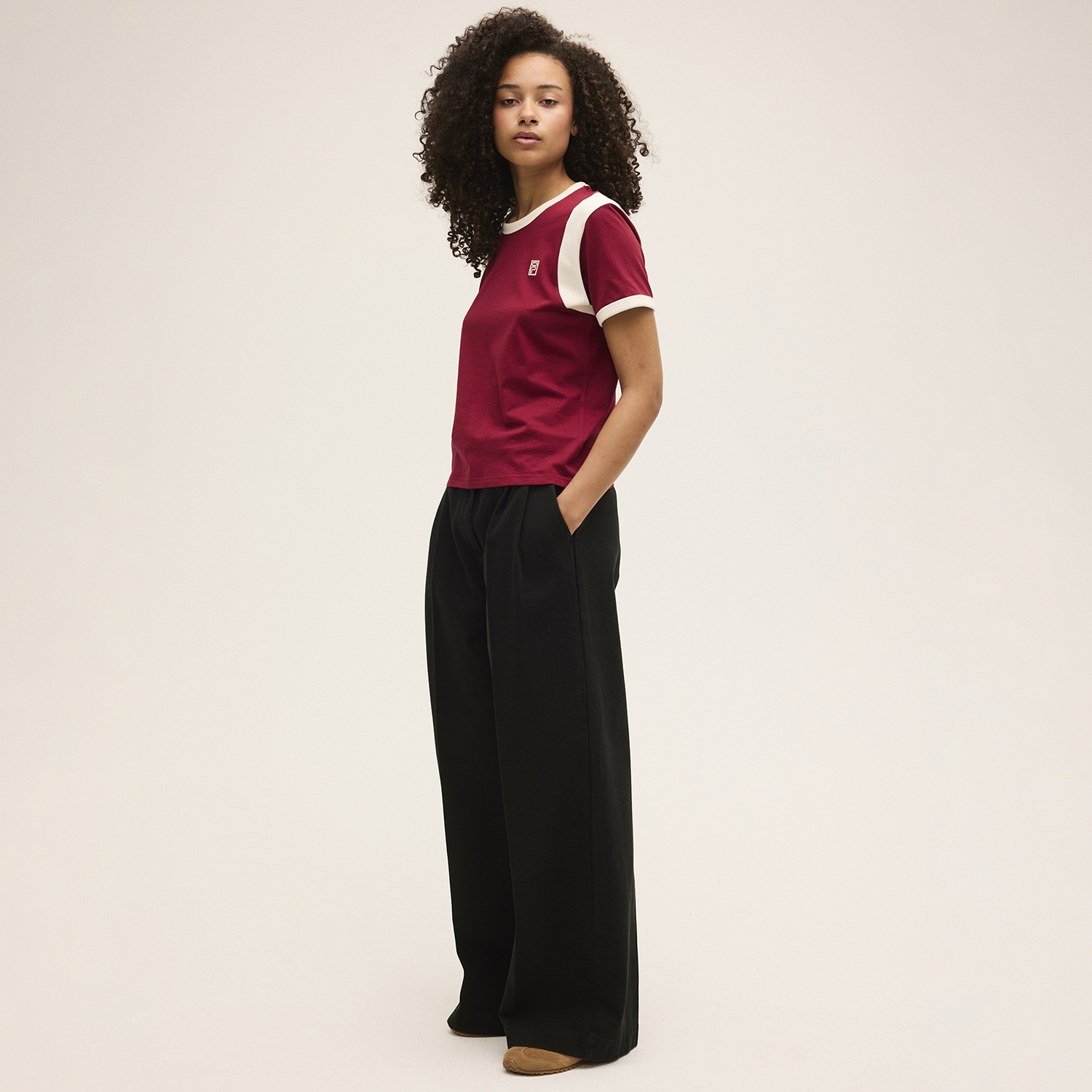 Fila LAMON wide pleated woven trousers Bild 3