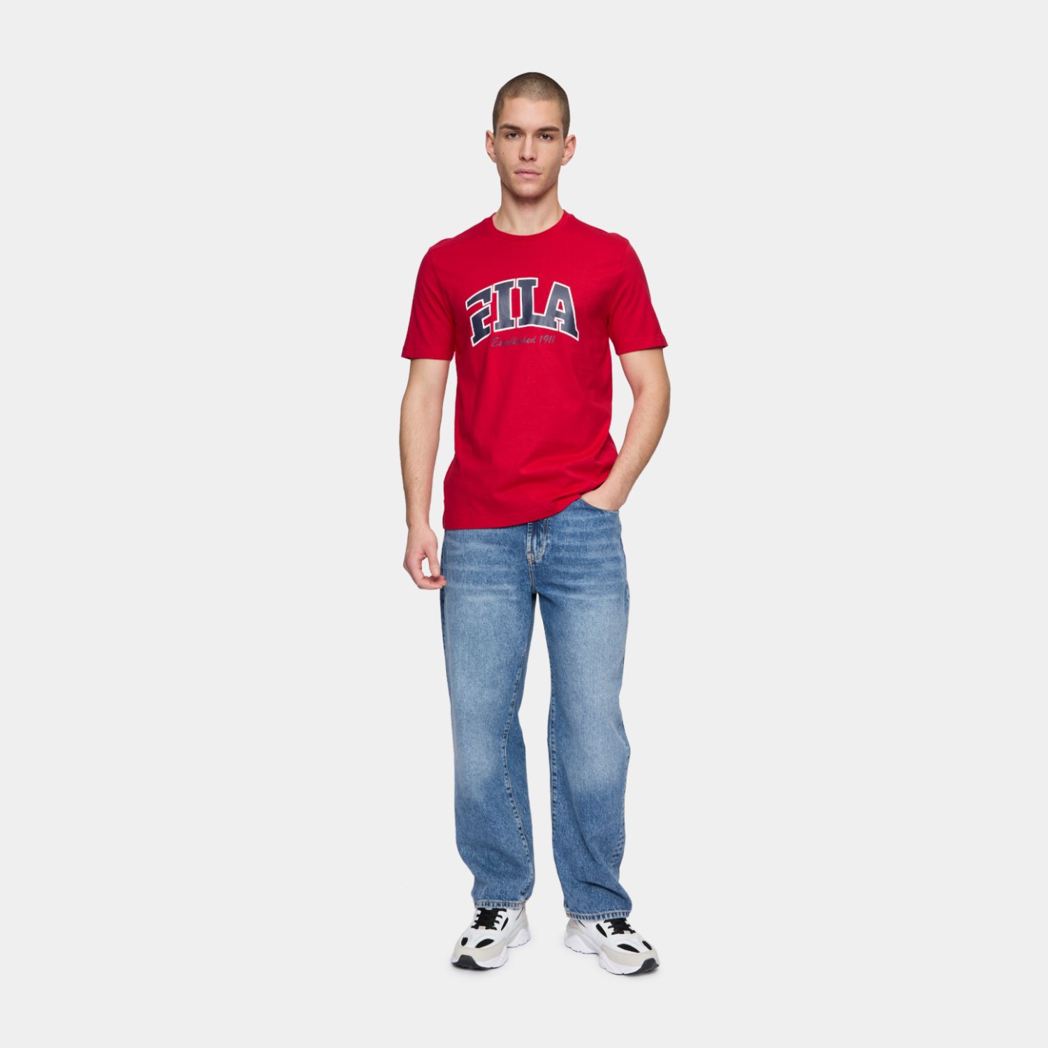 Fila LANAKEN regular graphic tee Bild 3