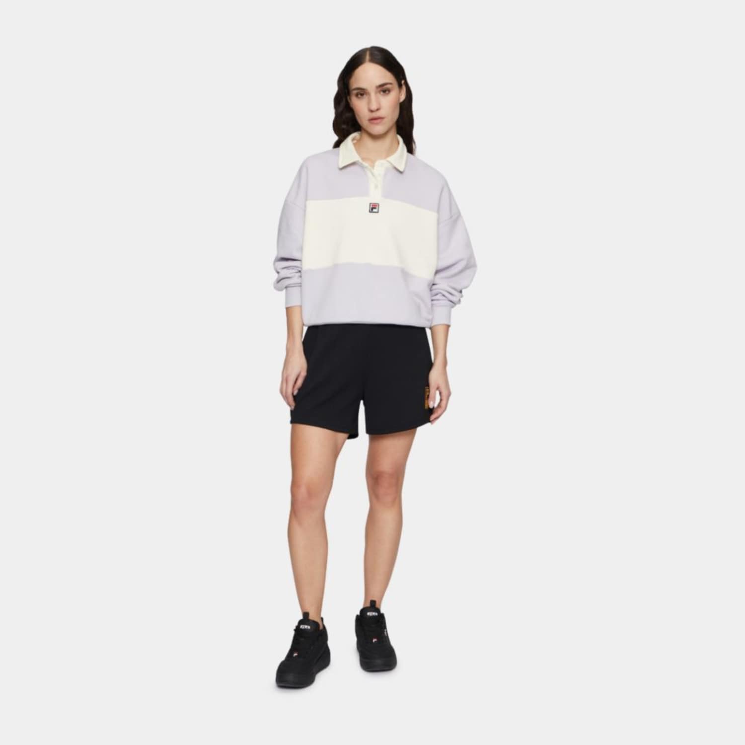 Fila LANGOGNE oversized cropped polo sweat Bild 3