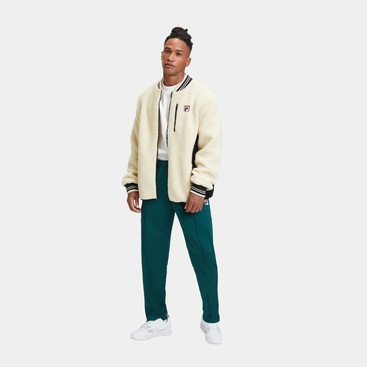 Teddy coat fila new arrivals
