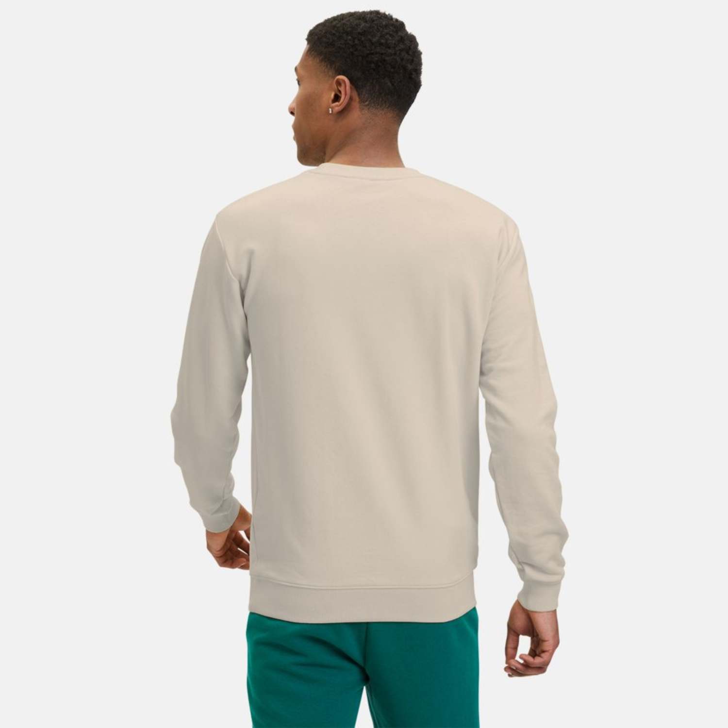 Fila LISBON graphic crew sweat oatmeal melange Bild 3