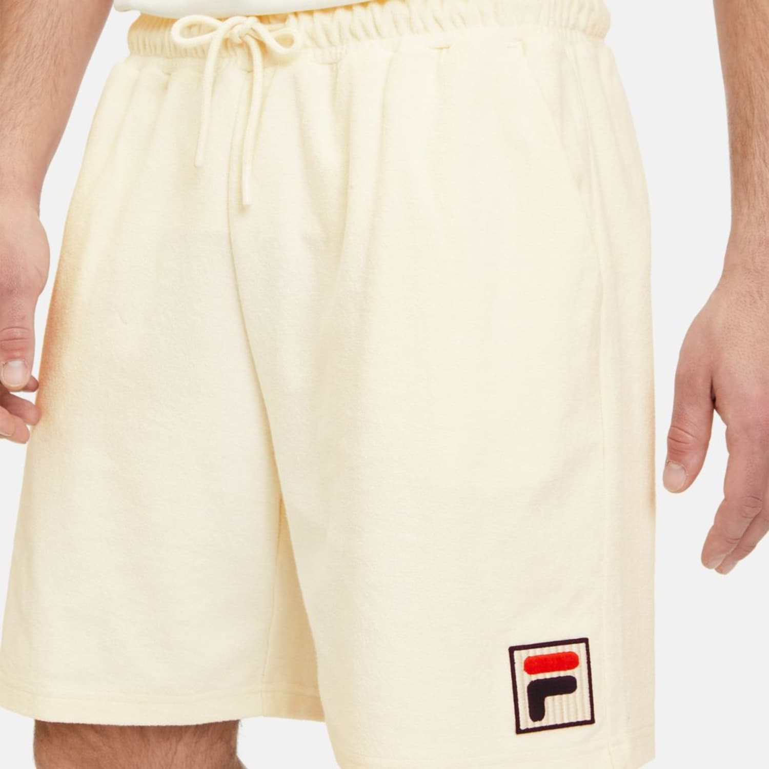 Fila LIVERPOOL TOWELLING SHORTS beige Bild 3