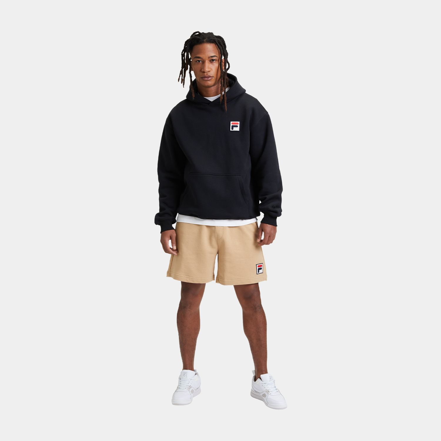 Fila LONGARONE sweat shorts cornstalk Bild 3