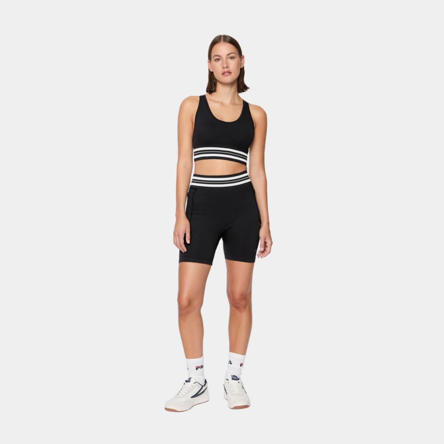 Fila LUCKY ACE SEAMLESS BIKE SHORT Black Bild 3