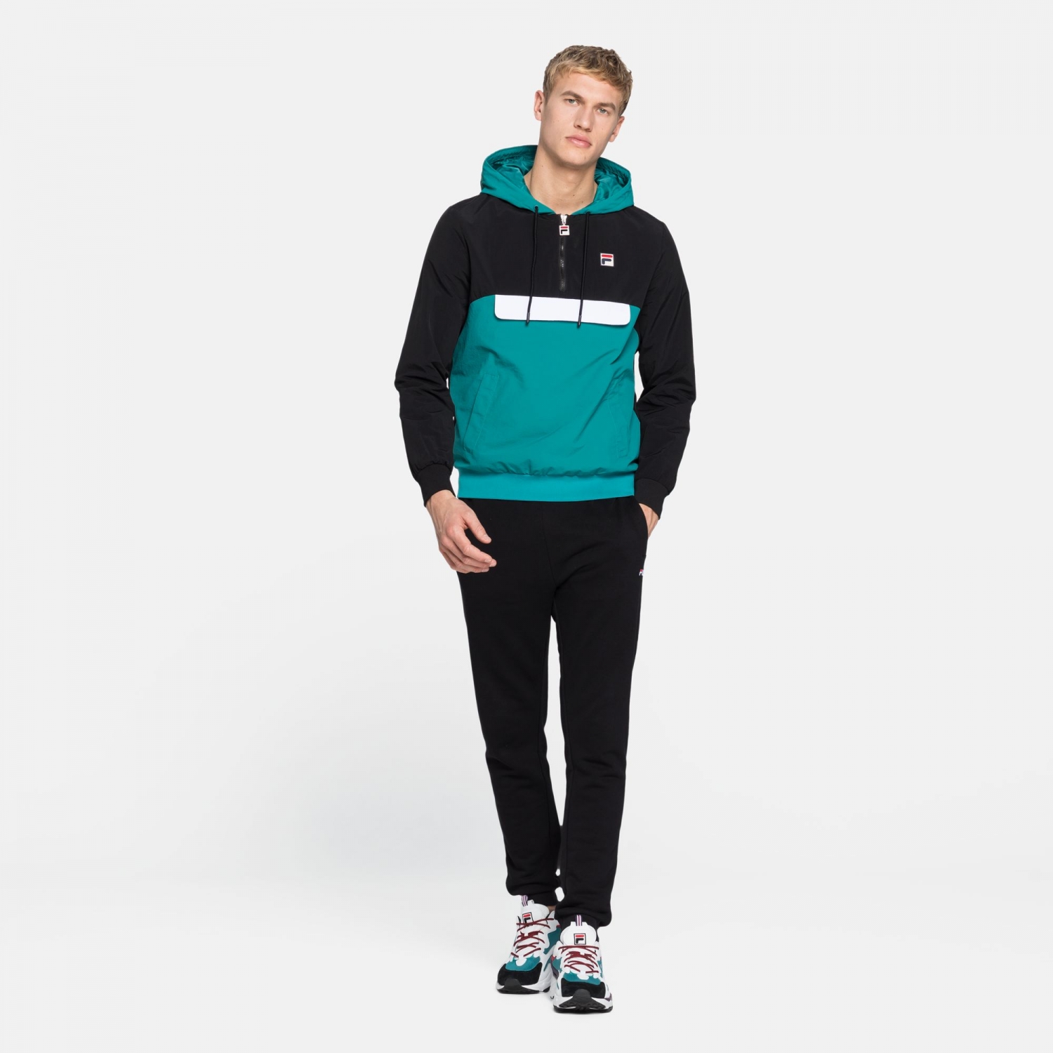Fila Macker 2 Colour Blocked Archieve Jacket Bild 3