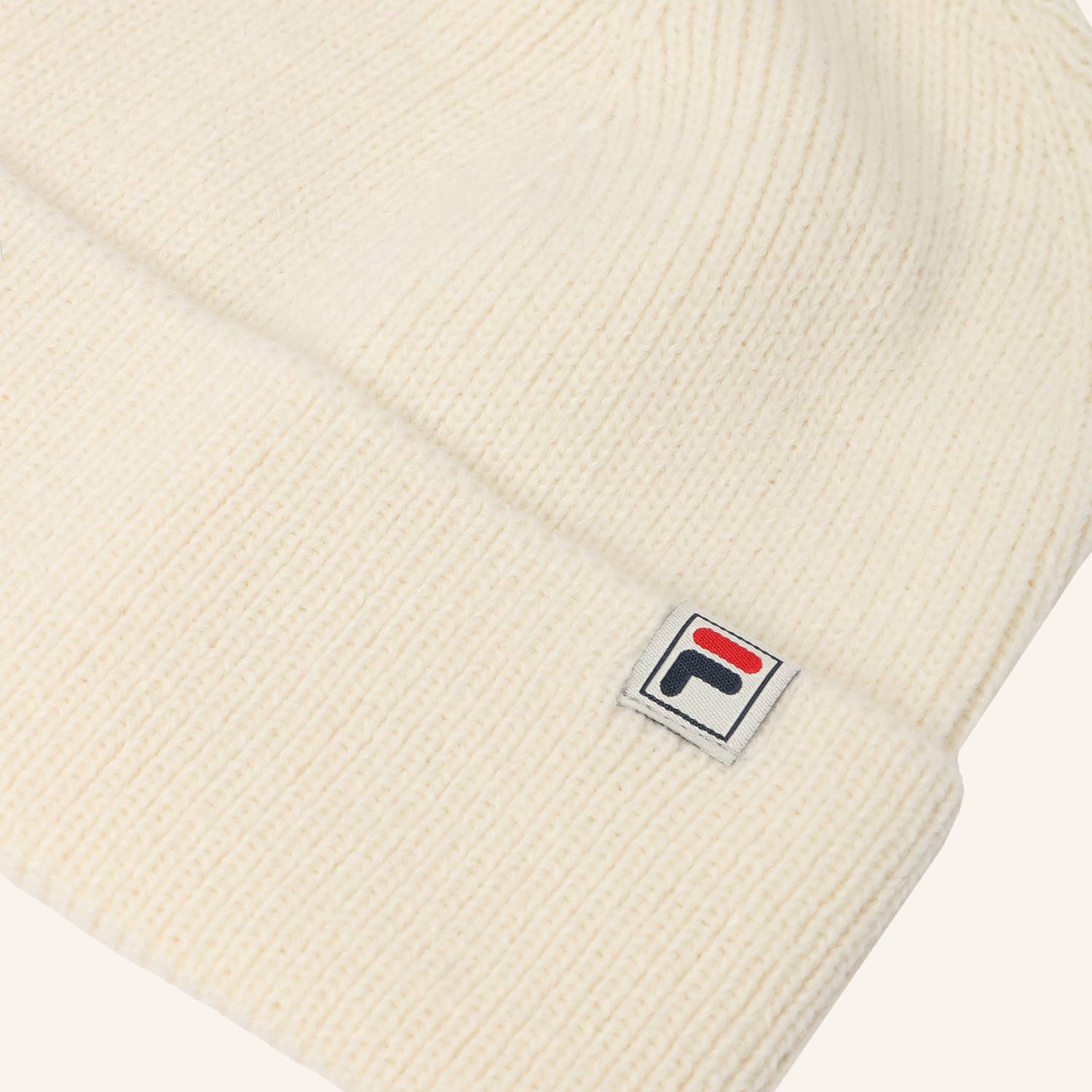 Fila MILANO mid height logo knit beanie Bild 3