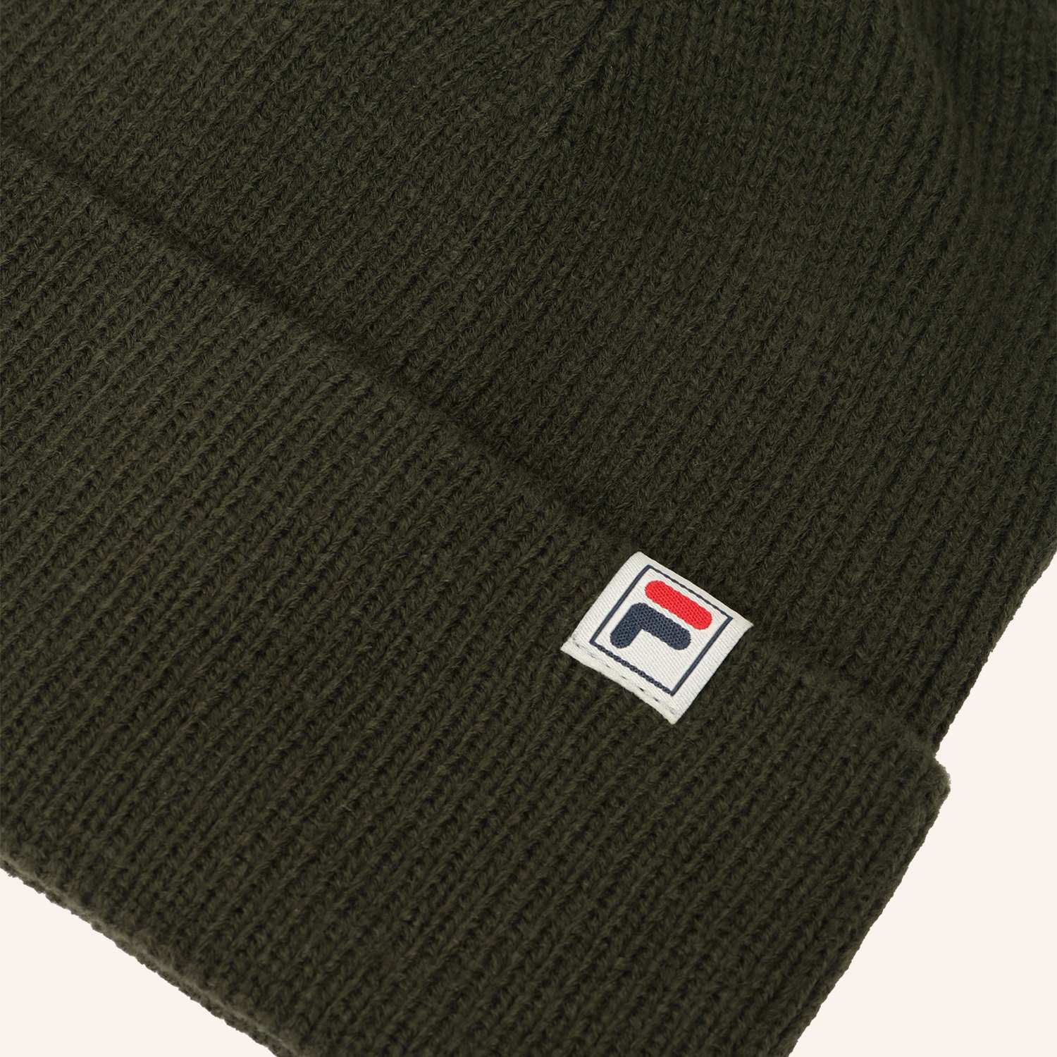 Fila MILANO mid height logo knit beanie Bild 3
