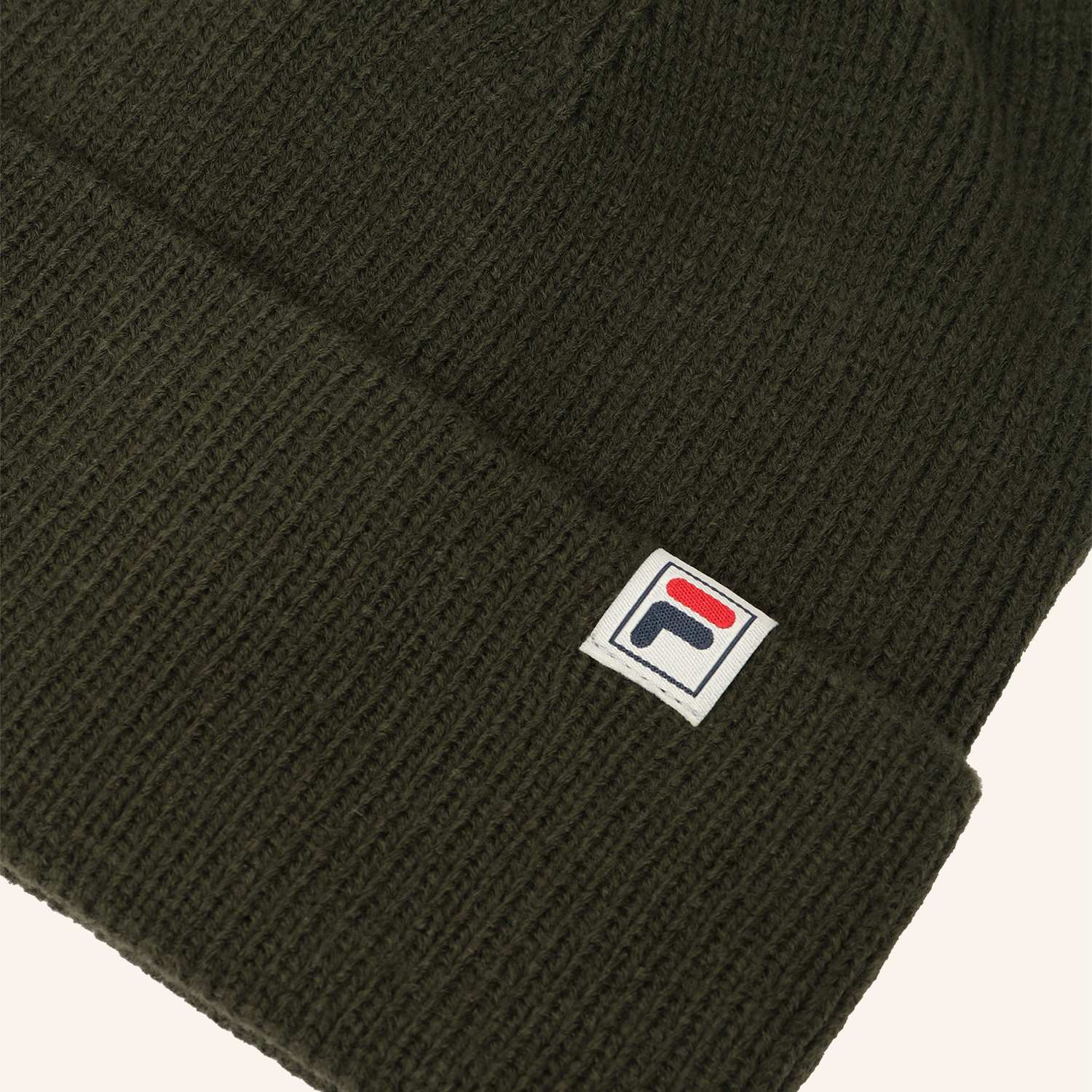 Fila MILANO mid height logo knit beanie Bild 3
