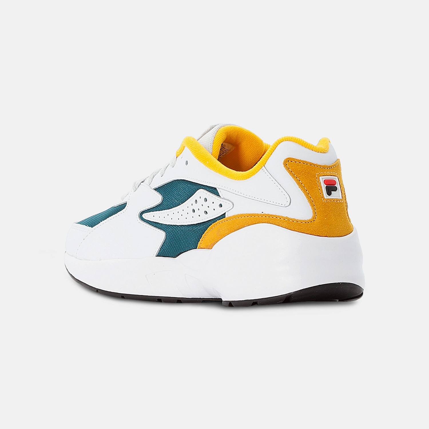 yellow low top filas