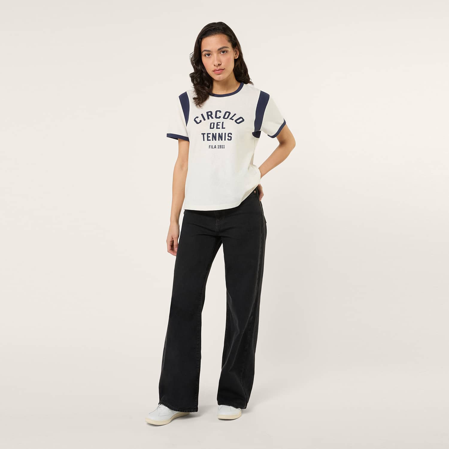 Fila MONTALTO relaxed graphic ringer t-shirt Bild 3